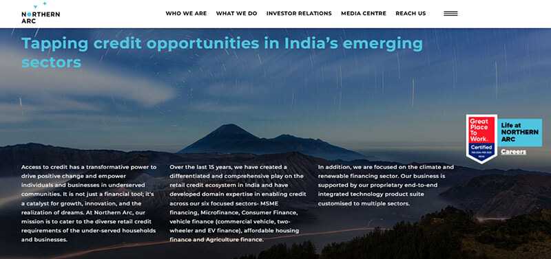 Northern arc capital limited - tycoonstory | tycoonstory media Startup companies in chennai: the website of northern arc capital limited, offering credit opportunities to emerging sectors in india
