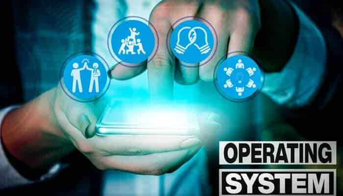 Not testing for different os versions - tycoonstory | tycoonstory media Person using smartphone with icons related to testing mobile apps and operating system text in the foreground.