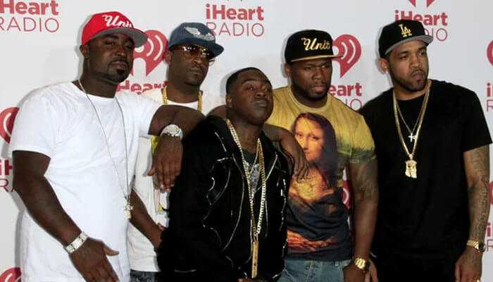 Income from g-unit records - tycoonstory | tycoonstory media 50 cent net worth: 50 cent and the members of g-unit during an iheartradio event, flexing their legendary group and style.