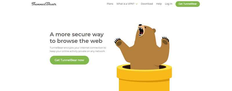 Tunnelbear - tycoonstory | tycoonstory media Tunnelbear vpn homepage featuring a bear mascot promoting secure and private free vpn for nigeria with encrypted connections