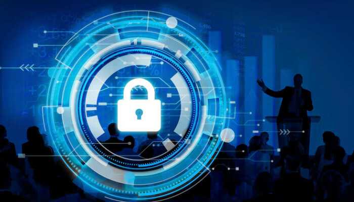 Cybersecurity and data protection - tycoonstory | tycoonstory media Cybersecurity digital concept with a glowing padlock icon showing secure business investments and data protection.