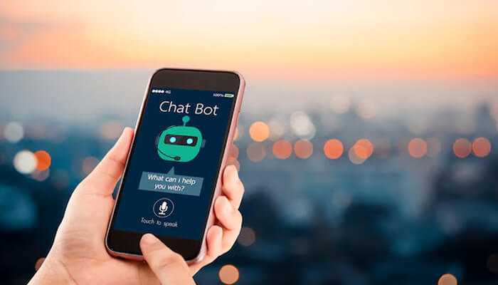 How can a chatbot improve customer interaction in a whatsapp crm strategy - tycoonstory | tycoonstory media Sales on whatsapp – a user interacting with a chatbot on a smartphone, showcasing automated customer engagement and sales support via whatsapp.