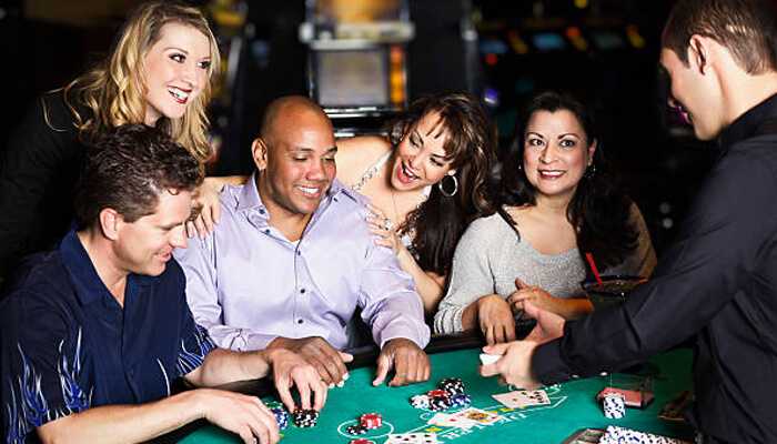 Live blackjack - tycoonstory | tycoonstory media The image showcases a lively casino scene, highlighting the excitement of mastering blackjack.