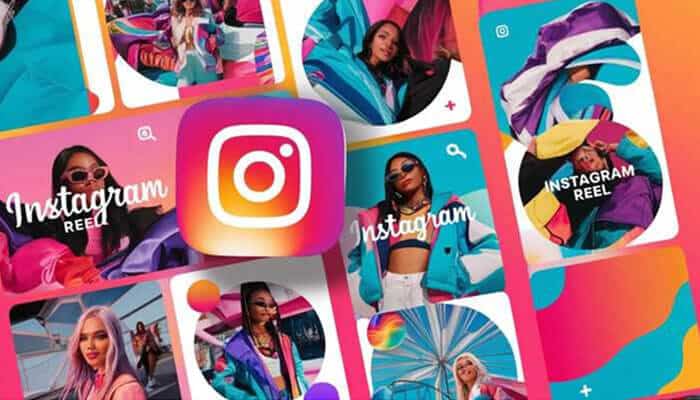 11 most useful strategies to increase your reel reach quickly | tycoonstory media Collage of vibrant instagram reels showcasing diverse content and visuals to boost instagram reel reach, featuring the instagram logo and colorful thumbnails of reels