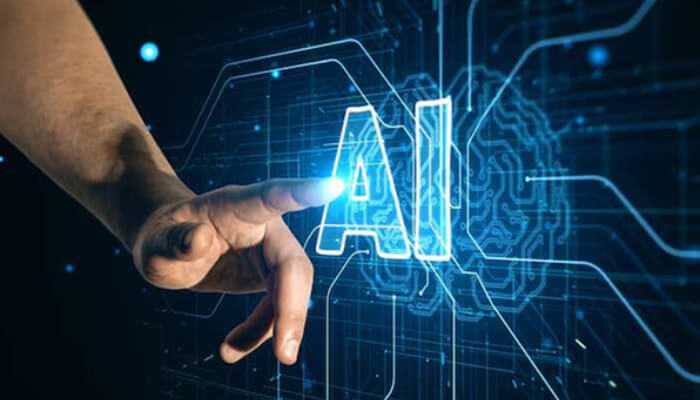 Artificial intelligence - tycoonstory | tycoonstory media A hand touching a glowing ai interface with digital circuits in the background, representing the use of artificial intelligence to modernize business operations.