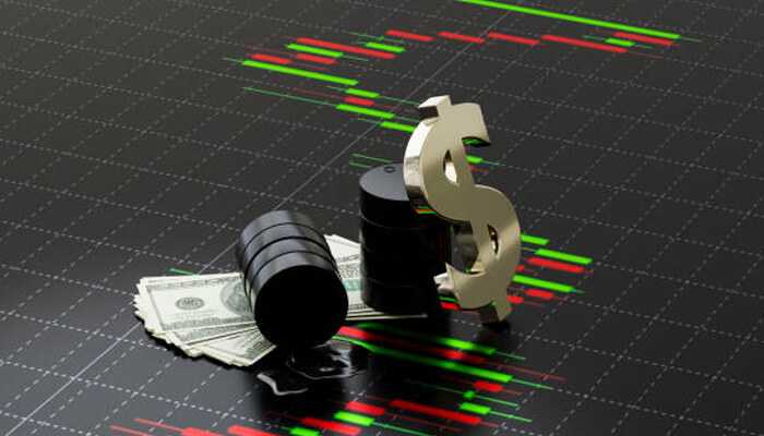 Effects of oil price volatility - tycoonstory | tycoonstory media Fluctuating oil prices impacting dollar and investment trends, represented by oil barrels and currency symbols on a financial chart.