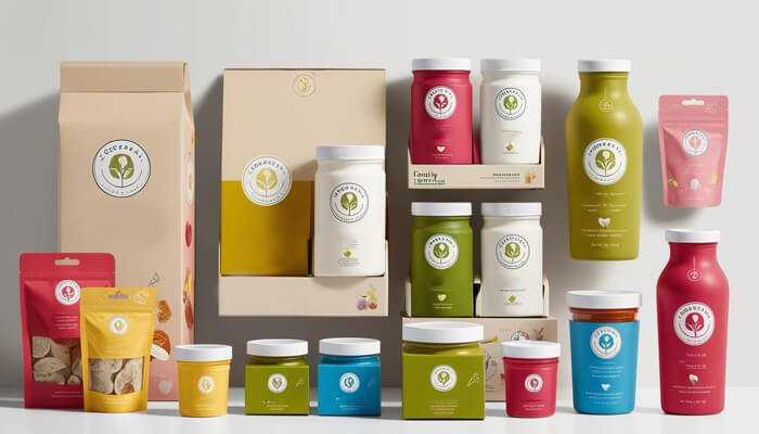 Why does family branding work - tycoonstory | tycoonstory media A variety of packaged food and beverage products with a cohesive design, illustrating family branding through a consistent logo, colors, and packaging style.