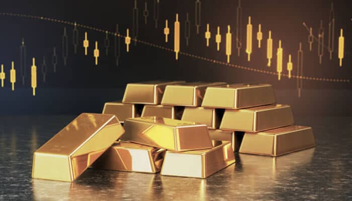 Tips for first-time gold ira investors | tycoonstory media Gold bars and financial graph representing investment opportunities in gold iras.