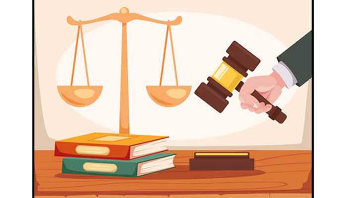 1 | tycoonstory media Graphic of law books, gavel, and scales of justice, representing the legal aspects of ai ethics.