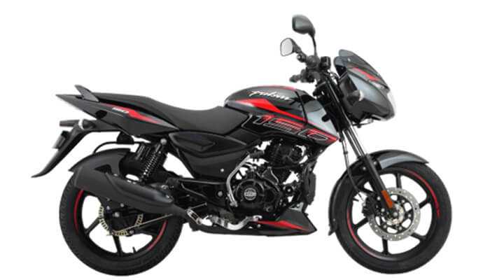 Black and red sports motorcycle on a white background, highlighting sports bike prices in india.
