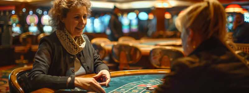 Understanding cognitive behavioral therapy and its role in treating addictions | tycoonstory media Two women engaged at a casino roulette table, representing real-life scenarios addressed by cbt for gambling disorders.