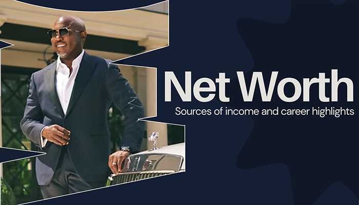 Simon guobadia net worthsources of income and career highlights | tycoonstory media Simon guobadia smiling in a suit beside a luxury car, highlighting simon guobadia net worth and career highlights.
