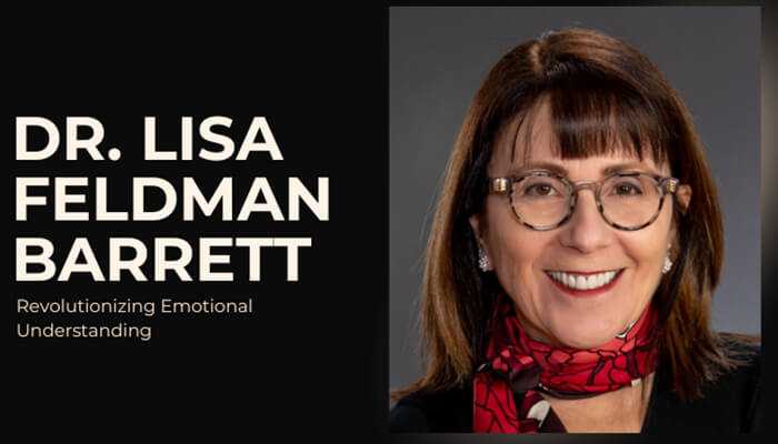 Dr. Lisa feldman barrett | tycoonstory media Dr. Lisa feldman barrett, renowned for revolutionizing emotional understanding, in a formal portrait.