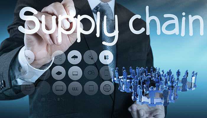 Supply chain problems - tycoonstory | tycoonstory media Digital supply chain concept highlighting small business issues caused by global disruptions and logistics challenges.
