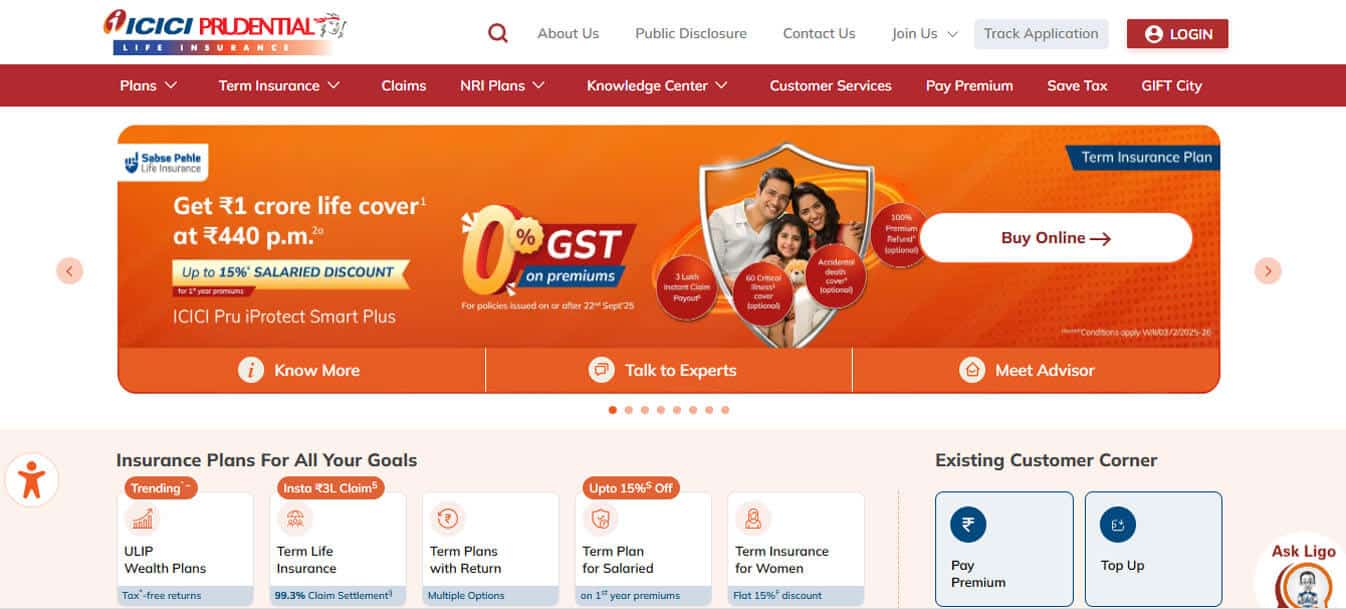 Icici prudential - tycoonstory | tycoonstory media Term insurance plans in india by icici prudential offering ₹1 crore life cover with affordable premiums and rider benefits.