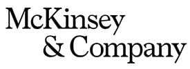 A | tycoonstory media Mckinsey & company logo, one of the top business consulting firms offering strategic advice and solutions to global businesses.