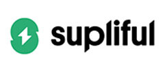 Supliful | tycoonstory media The supliful logo, a company that offers tools and services for coffee brand development, helping entrepreneurs create and manage their own coffee lines.