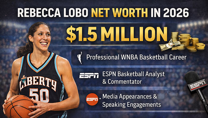 Rebecca lobo net worth - tycoonstory | tycoonstory media Rebecca lobo net worth in 2026 is alt=