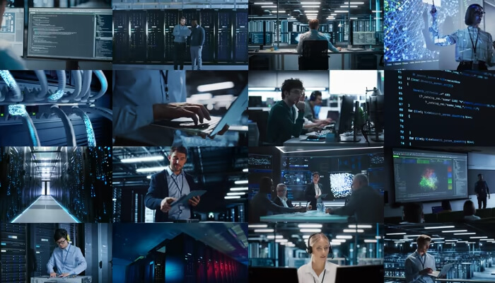 Tech innovation | tycoonstory media Droven. Io enterprise tech innovation showing data centers, ai systems, coding, and it infrastructure