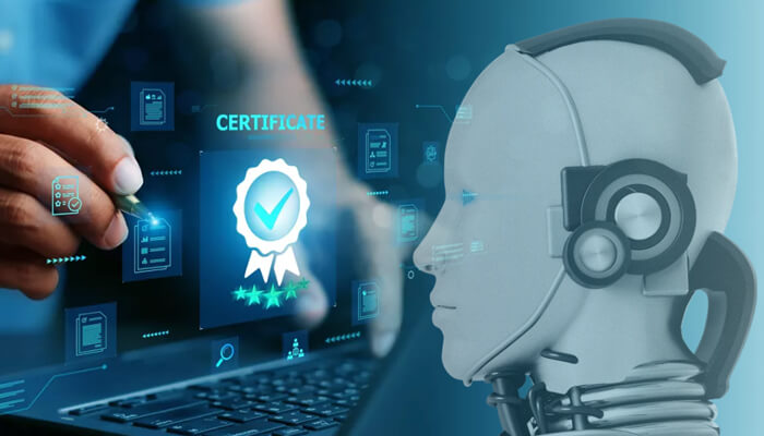 Best certification paths in the drovenio it certification guide | tycoonstory media Drovenio it certification guide visual with ai robot and digital certificate for it skills and training