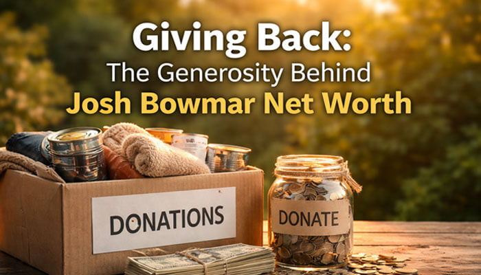 Giving back the generosity behind josh bowmar net worth 1 | tycoonstory media Josh bowmar net worth: giving back through charitable donations, showcasing the generosity behind josh bowmar’s million empire.