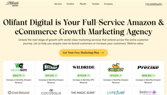 Olifant digital — conversion-first amazon listing optimization | tycoonstory media Olifant digital — conversion-first amazon listing optimization