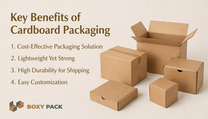 Key benefits of cardboard packaging | tycoonstory media Key benefits of cardboard packaging