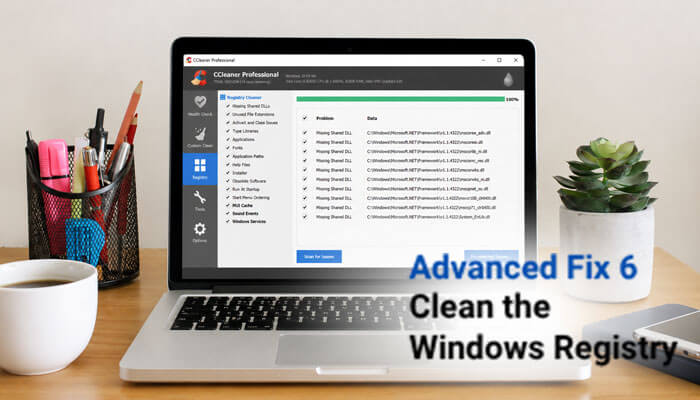 Advanced fix 6 clean the windows registry - tycconstory | tycoonstory media Winobit3. 4 software error advanced registry fix tutorial showing ccleaner professional scanning windows registry errors on a laptop, demonstrating how corrupted registry entries, damaged dll files, invalid startup keys, and leftover software data can affect system stability and application performance in 2026.