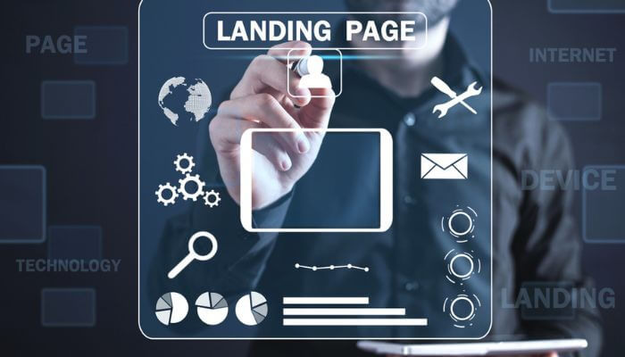 Build local landing pages 1 | tycoonstory media Seo for accounting firms landing page optimization concept with digital marketing icons and conversion strategy