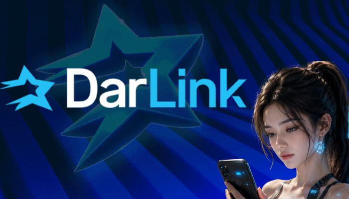 Darlink ai features | tycoonstory media Darlink ai interface with ai companion girl using smartphone in futuristic virtual chat app review 2026