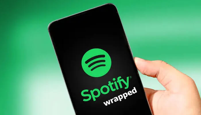 Spotify wrapped | tycoonstory media Spotify wrapped displayed on a smartphone, exemplifying successful pr campaigns that engage users through personalized music insights.