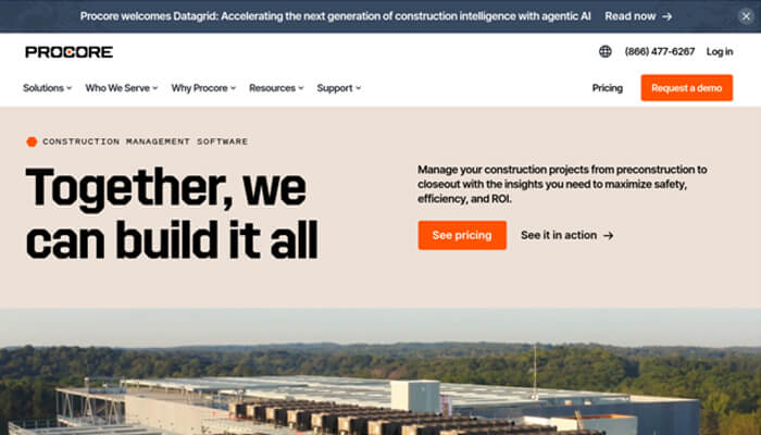 Procore - best for enterprise construction management | tycoonstory media Procore - best for enterprise construction management