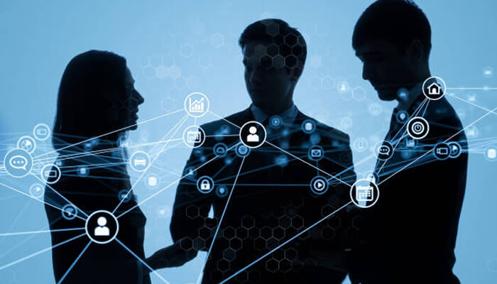What makes this an exclusive founders network? | tycoonstory media Founders club networking concept showing entrepreneurs connected through digital collaboration, business partnerships, and startup innovation