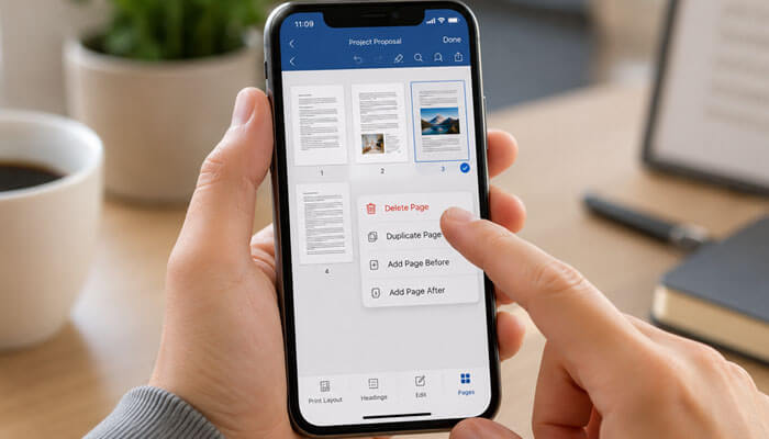 How to delete a page in word on mobile - tycoonstory | tycoonstory media How to delete a page in word on mobile phone using microsoft word app