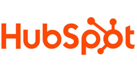 Hubspot | tycoonstory media Hubspot logo in orange with the connected-dot hub icon