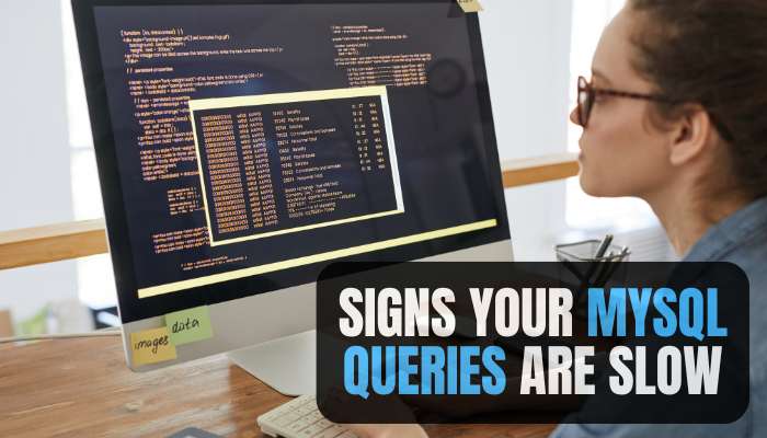 Mysql queries 1 | tycoonstory media Developer analyzing database performance dashboard and identifying signs of slow mysql queries while troubleshooting sql execution issues.