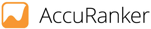 Accuranker - best for dedicated rank tracking and real-time serp monitoring - tycoonstory | tycoonstory media Accuranker logo: orange square icon with a white curved shape, next to the word accuranker