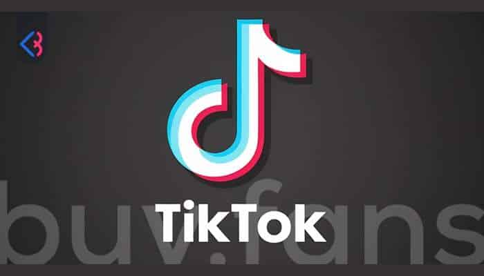 Best sites to buy tiktok shares 1 | tycoonstory media Tiktok logo centered on a dark background with the word tiktok beneath it.