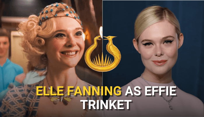 Hunger games - tycoonstory | tycoonstory media Hunger games character effie trinket played by elle fanning – showcasing her iconic look and role in the 2026 hunger games series.