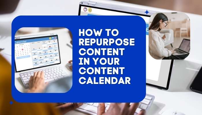 Content calendar 2 | tycoonstory media What is a content calendar example showing content repurposing planning across multiple marketing channels and publishing dates.