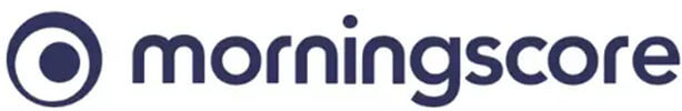 Morningscore - best for gamified seo tracking and simplified campaign visibility - tycoonstory | tycoonstory media Morningscore logo: circular emblem on the left with the word 'morningscore' in dark blue text on the right.