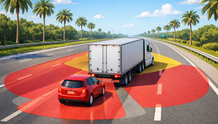 Understanding truck blind spots | tycoonstory media Understanding truck blind spots