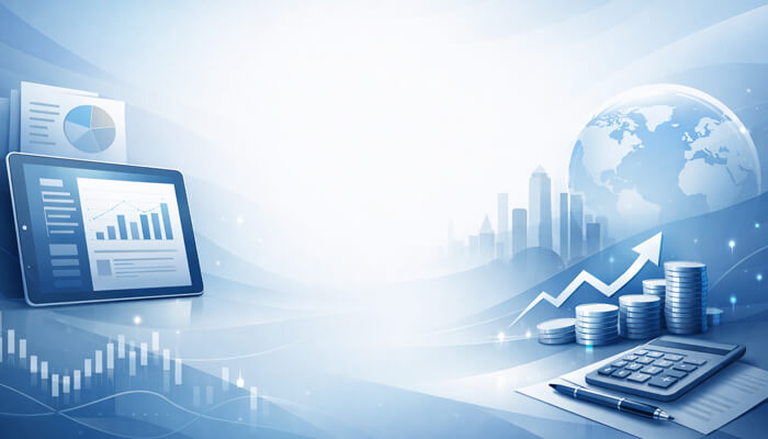 How nonprofit organizations are using board portals and tools to improve governance without increasing administrative burden | tycoonstory media Digital financial reports, growth charts, and budgeting tools representing how nonprofit organizations improve governance and financial oversight.