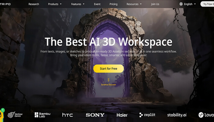 Scene preview capabilities in tripo 3d | tycoonstory media Scene preview capabilities in tripo 3d
