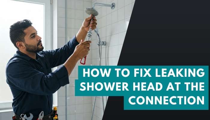 How to fix leaking shower head 1 | tycoonstory media How to fix leaking shower head at the connection by tightening fittings and replacing plumber's tape to stop water leaks.
