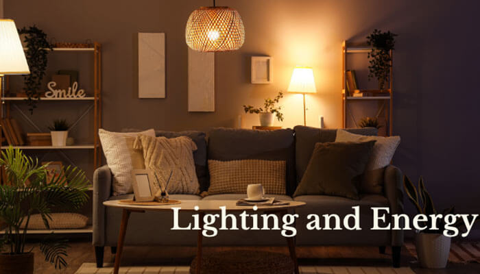 Lighting and energy - tycoonstory | tycoonstory media Why interior design is interesting mintpaldecor: cozy living room with warm lighting, modern furniture, and energy-efficient design.