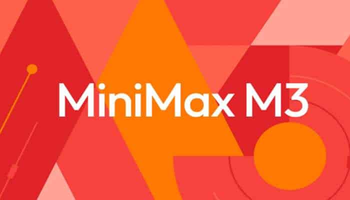 Stop using ai as a search engine 2 | tycoonstory media Vibrant geometric banner with the text 'minimax m3' in white over red and orange triangles.