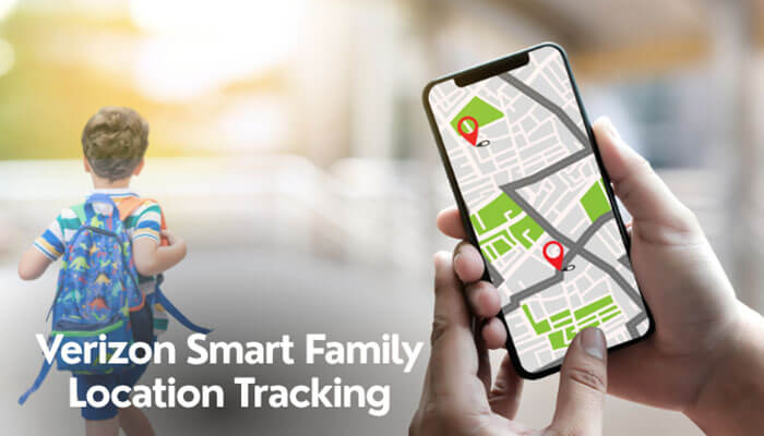Verizon smart family location tracking - tycoonstory | tycoonstory media Verizon smart family location tracking in action showing a child walking to school with a parent holding a smartphone, illustrating life360 vs verizon smart family gps safety and family monitoring comparison.