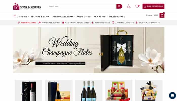 Dc wine & spirits best for wine enthusiasts | tycoonstory media Wine and chocolate gift baskets showcasing premium wine gift sets and champagne flute collections designed for weddings and luxury gifting.