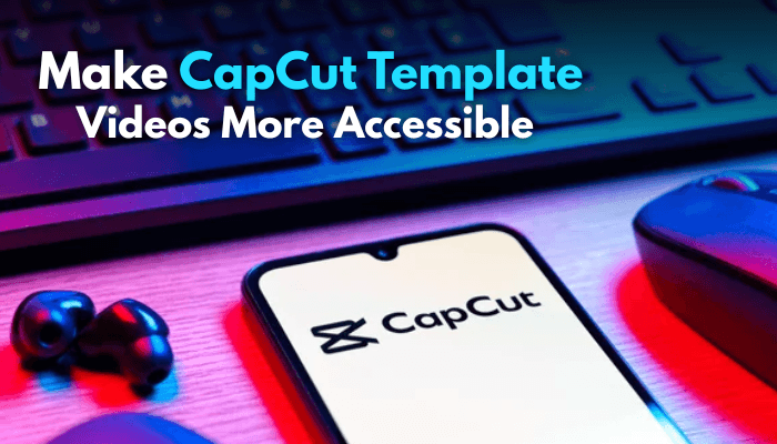 Best trending capcut template collection - tycoonstory | tycoonstory media Smartphone displaying the capcut app interface with neon lighting effects and digital workspace elements, highlighting features from the trending capcut template collection for creating accessible and engaging tiktok and instagram reels videos.